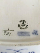 Royal Copenhagen Musselmalet Halvblonde Rektangulært Kage Fad No 701