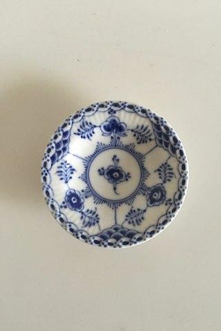 Royal Copenhagen Blue Fluted Half Lace Butter Plate No 504