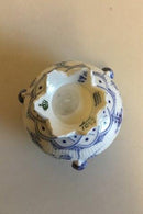 Royal Copenhagen Blaue kannelierte kleine Vase Nr. 1043