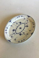 Royal Copenhagen Blue Fluted Full Lace Oval Tray No 1/1149