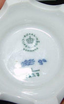Royal Copenhaen Blue Fluted Full Lace Salt Dish No 1227