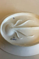 Royal Copenhagen Blue Fluted Plain Large Platter with Well No 113