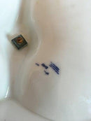 Royal Copenhagen Blaue kannelierte Cabaret-Schale Nr. 395