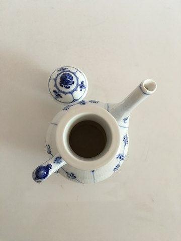 Royal Copenhagen Musselmalet Riflet Kaffe Kande No 47