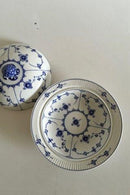 Royal Copenhagen Blue Fluted Plain Round Ragout Plate with Lid No 275