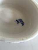 Royal Copenhagen Blue Fluted Plain Salt Dish / Caviar or Butter Dish No 195