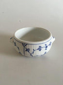 Royal Copenhagen Blaue kannelierte Schale Nr. 2294