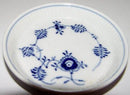 Royal Copenhagen Blue Fluted Half Lace Eggcup plate No 2185