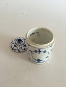 Royal Copenhagen Musselmalet Riflet Te Krukke med Låg No 2101