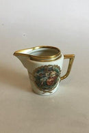 Royal Copenhagen Mythologische Dekoration mit Amor Sahnekännchen