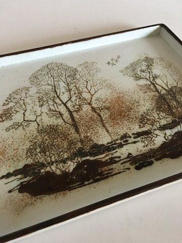 Royal Copenhagen Nils Thorsson Stoneware Diana Tray No 1060/5330