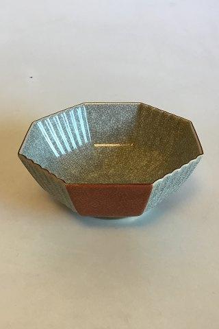 Royal Copenhagen Ottekantet Krakeléskål No 212/3419