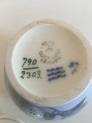 Royal Copenhagen Potpourri Lågkrukke med Dreng/putti på toppen No  790/2303.