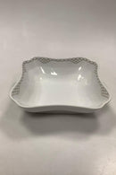 Royal Copenhagen Prinsesse Guld Firkantet Skål No 578