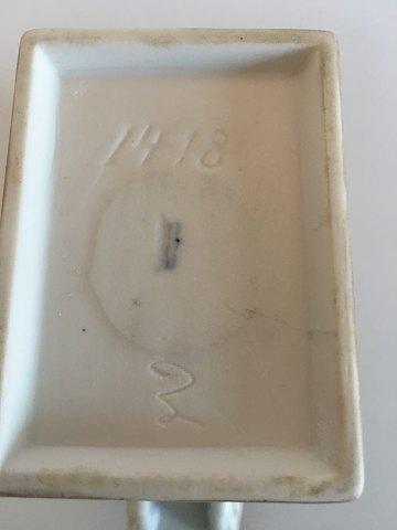 Royal Copenhagen Saksisk Blomst potpourrikrukke No 1418