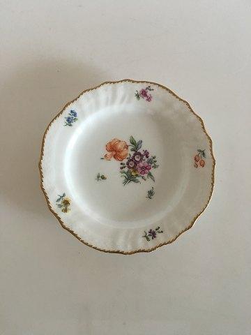 Royal Copenhagen Fuld Saksisk Blomst Tallerken No 1625