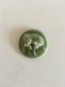 Royal Copenhagen Stoneware Johannes Hedegaard button in Celedon Glaze
