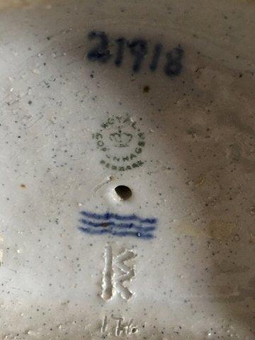 Royal Copenhagen Stentøj Knud Kyhn Fiskehejre Figur No 21918