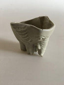 Royal Copenhagen Stentøjs skål formet som Elefant af Jeanne Grut