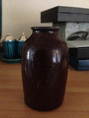 Royal Copenhagen Vase aus Steinzeug von Patrick Nordstrøm S500 in oxblood Glasur