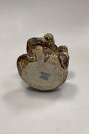 Royal Copenhagen Stentøjsfigur af Siddende Bjørn No. 21675