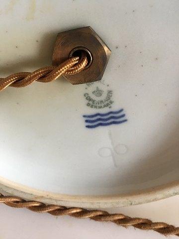 Royal Copenhagen Stor Stentøjs Lampe af Gerd Bøgelund Solfatara No 21428