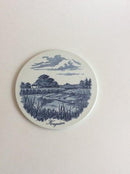 ロイヤルコペンハーゲン トランクバー ブルーファジャンス バターディッシュ No 1403