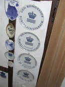 Royal Copenhagen udstillingsplatter, mange forskellige, danske, engelske, franske og tyske