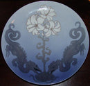 Royal Copenhagen Unika Jugendstil Gewicht Teller von Gerhard Heilmann mit Drachen Nr 6960