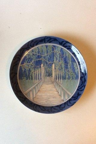 ロイヤルコペンハーゲン ユニカウェイトプレート ジェニー・マイヤー作 1918年4月8日製