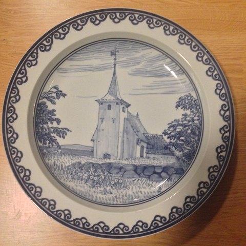 Royal Copenhagen Unika Vægtallerken/Fad fra Bonnesens Stel af Oluf Jensen fra 1917