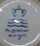 Royal Copenhagen Unique vase by Theodor Kjølner from 15th of June 1949