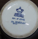 Royal Copenhagen Unique Vase by Theodor Kjølner from 1942 with ship