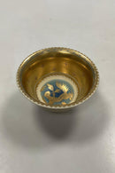 Royal Copenhagen Vase in Matte glaze with gold decoration No 1002 / 23