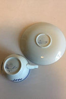 Royal Copenhagen/Aluminia Blå Tranquebar Kaffekop og underkop No 11/956