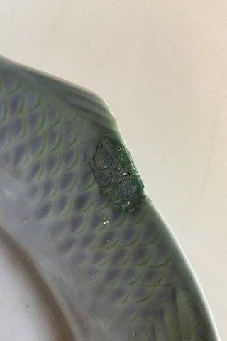 Sæt på 12 Royal Copenhagen Art Nouveau Fiske Service Tallerkener med Fiskekant No 3002