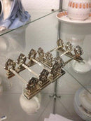 Satz von 6 Georg Jensen Königsmesserstühlen aus Sterlingsilber Nr. 62