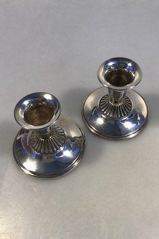 Sæt Sølv Lysestager(2)