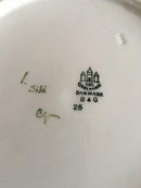 Sjælden Bing & Grøndahl Måge med Guld Fiske Middags Tallerken No 25 Sild