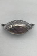 Swedish Sterling Silver Salt Vessel (Viking Dragon Boat)