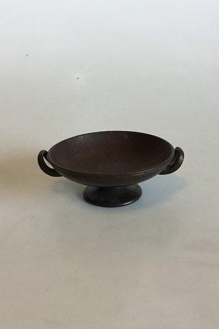 Tidlig Græskstil lav vase med håndtag.  GM