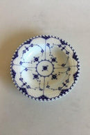 Early Royal Copenhagen Blue Fluted Full Lace Deep Plate with pierced border No 1/1078