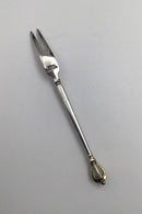 W&S Sørensen Sterling Sølv Krone Citron Gaffel