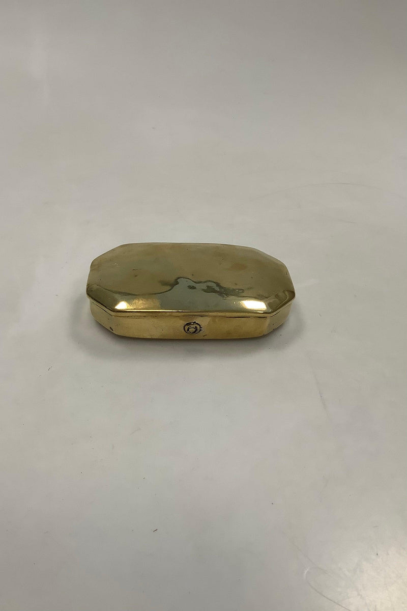 Antik Snus Boks i Messing