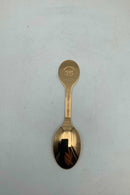 A. Michelsen Juletheske 1980 Forgyldt Sterling Sølv med emalje