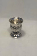 Tidlig Georg Jensen Sølv Æggebæger