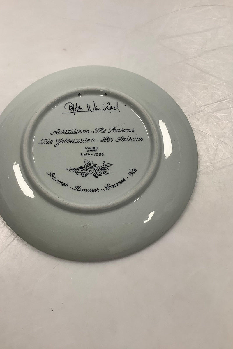Bjorn Wiinblad Nymolle Ceramics. The 4 seasons - Summer No 3054 - 1286