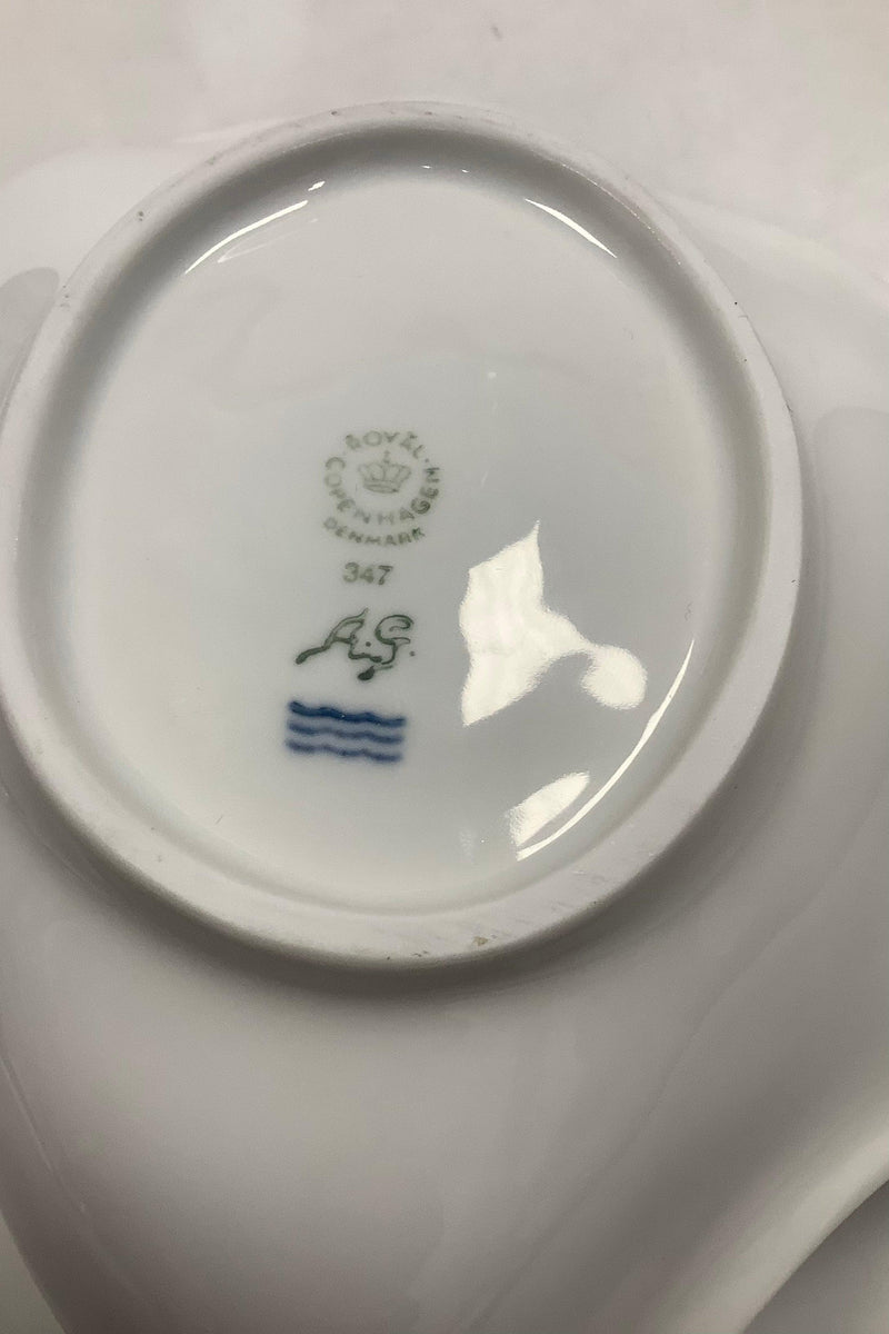 Royal Copenhagen Hvid Konkylie Serveringsskål No 347