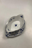 Royal Copenhagen Blue Fluted Plain Gravy Boat No. 204