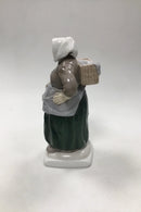 Bing og Grøndahl Figur af Fiskekone No. 1702